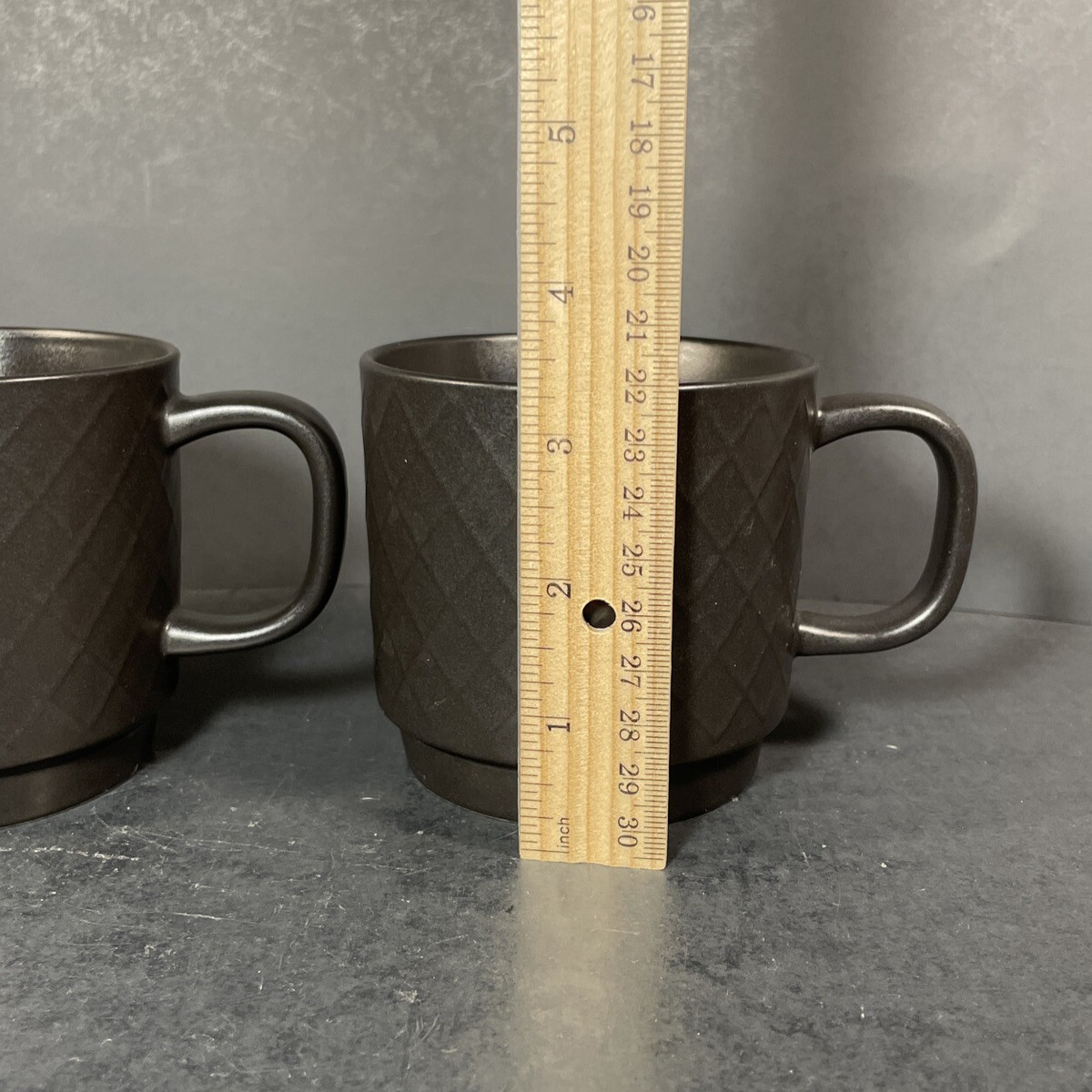 alf coffee mug Handcrafted Pinecone & Holly Ceramic Mug With Gold Detailing
