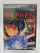 Orphen: Scion of Sorcery (PlayStation 2, PS2) - CIB w/ Reg Card - Tested!