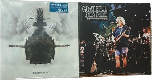 Phish / Grateful Dead - Vinyl Record Lot New