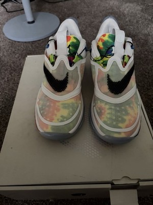 Nike Adapt BB 2.0 Tie-Dye Multicolor Low Top Basketball Sneaker BQ5397-100 2020