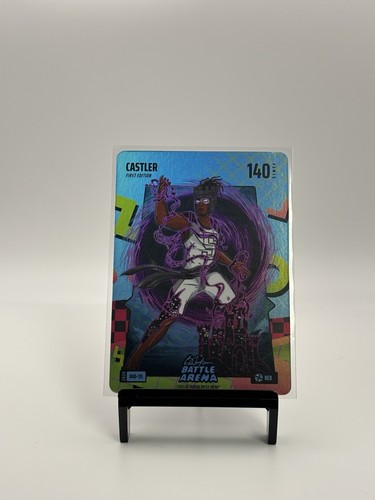 2026 Bo Jackson Battle Arena Castler 80's RAD HEX SECRET RARE STEPHON CASTLE