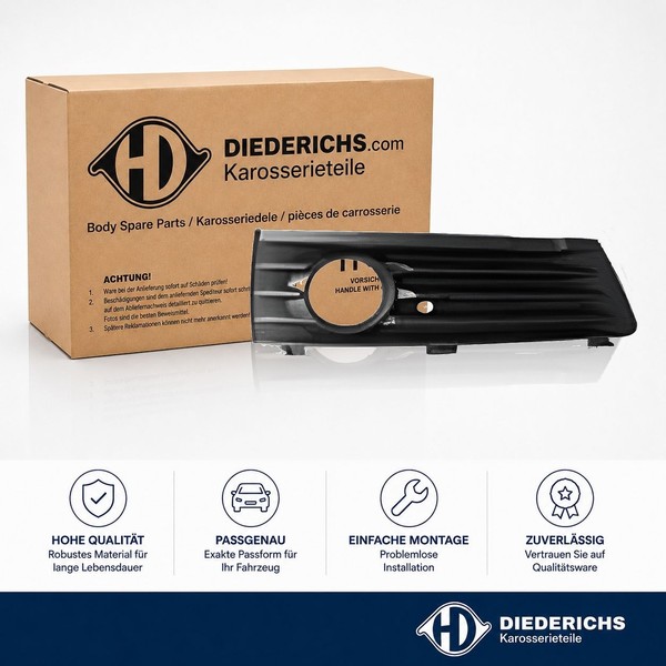 LÜFtungsgitter StossfÄNger Links Diederichs 1891049 FÜR Opel-image