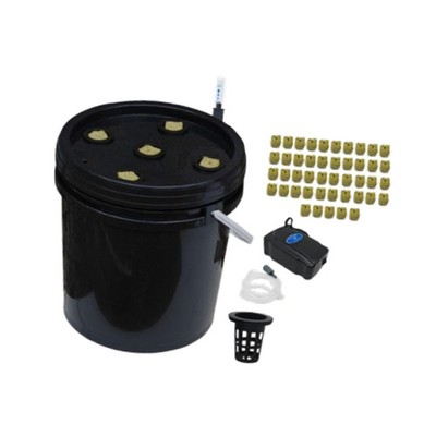 DWC Hydroponics Deep Water Culture System Home für Terrasse, Innenhof,