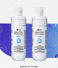 LG LT1000P2 Refrigerator Water Filter Replacement Carbon Block 2 Pack