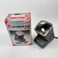Reflecta B100 Slide Viewer Illuminated 35mm Film Slide Viewer in Box WORKS