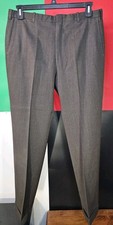 VTG JAYMAR MENS BROWN TROUSERS LIGHTWEIGHT WOOL SLACKS Sz 34X31 MADE IN USA