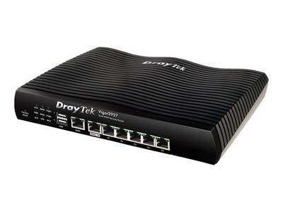 Draytek Vigor2927 WAN Ethernet Gigabit Ethernet WAN DSL Black V2927-DE-AT-CH