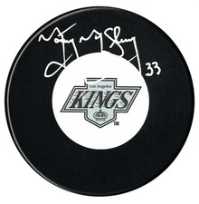 Marty McSorley Autographed Los Angeles Kings Puck NO TARIFFS