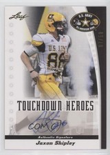 2011 Leaf US Army All-American Bowl Touchdown Heroes 7/50 Jaxon Shipley Auto 2b1