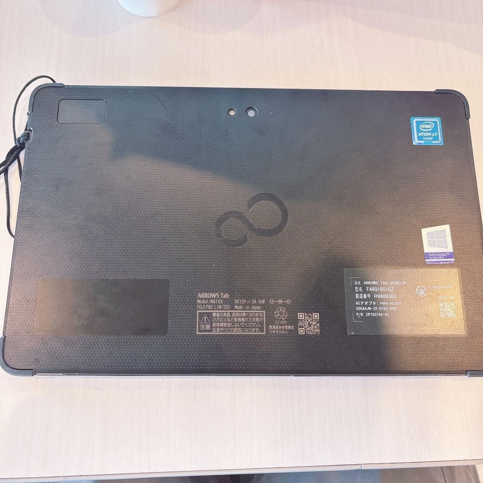 Fujitsu Q506 Stylistic Arrows PC Tablet Windows 10 Pro Rugged 64GB Laptop 10,... - Bild 2 von 4