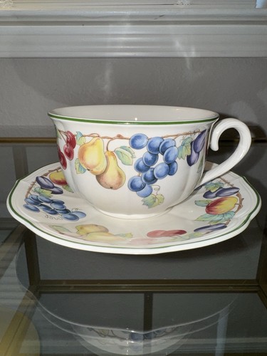 Villeroy & Boch Melina - Breakfast Cup & Saucer, 4 1/2"