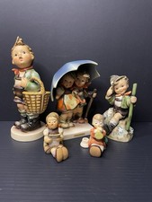 Vintage Goebel Hummel Lot Of Five: 51/I, 1/40/0, 71, 389, 315