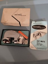 1980 DEXTER MAT CUTTER NIB MADE IN USA CUTS MATS WITH A PROFESSIONAL BEVEL EDGE