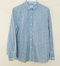 Levi Strauss Co Vintage Big E Plaid Button Up Long Sleeve Shirt Top Size 16