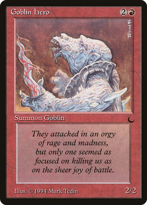 Goblin Hero (REGULAR) x1 - MTG The Dark DRK #66