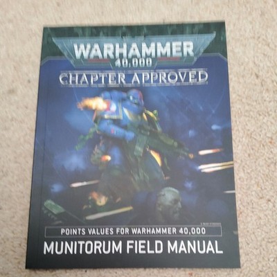 Warhammer 40K Munitorum Field Manual - Chapter Approved