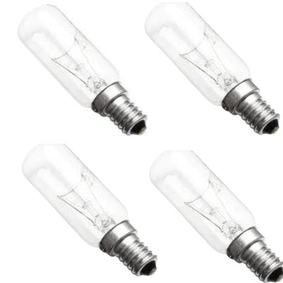 Dunstabzugshauben Glühbirnen E14 SES 40W Long Life Lampen 4 Stück