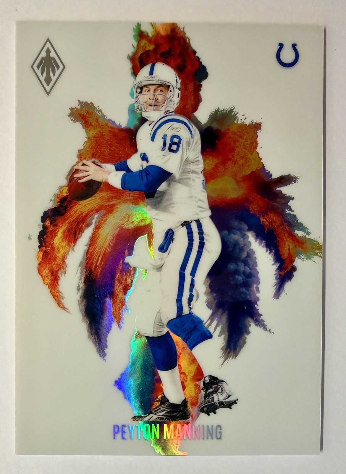 🔥2024 Phoenix Peyton Manning Color Blast #CB-PMG Case Hit, SSP🔥