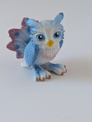 Retired Schleich Ice Animal Zhuhu - Bayala Fantasy Figure - Owl