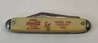 Vintage Coca-Cola Coke Advertising Pocket Knife Chicago World's Fair 1933