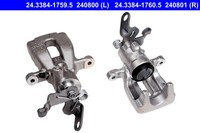 Hinterachse Rechts Ate 24.3384-1760.5 Bremssattel FüR Seat,Skoda