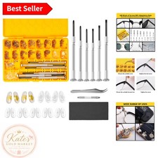 Complete Eyeglasses Repair Kit - Magnetic & Rust-resistant Tools for All Needs