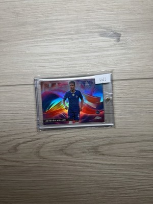 2025-26 Topps Chrome Premier League Estevao Willian Rookie Helix #9