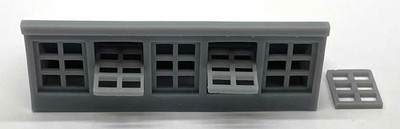 Phoenix Precision Models 31531 HO Industrial Skylight with Open Windows 3-D Kit