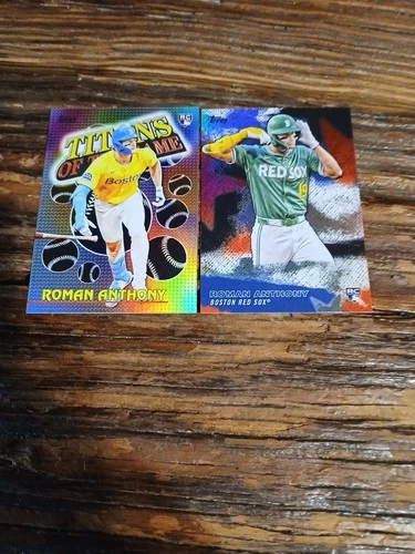 2026 Topps Baseball Roman Anthony (Rc) Inserts Boston Red Soxs