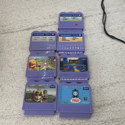 Vtech V.Smile 7 Spiele Konvolut inkl. Disney Spiele alle funktionieren 