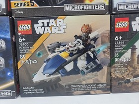 New Lego Star Wars 6 Microfighters 75074, 75193, 75194, 75400, 75075, 75344
