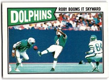 Reggie Roby with Jim Jenson & Michael Harper 1987 Topps Card 232
