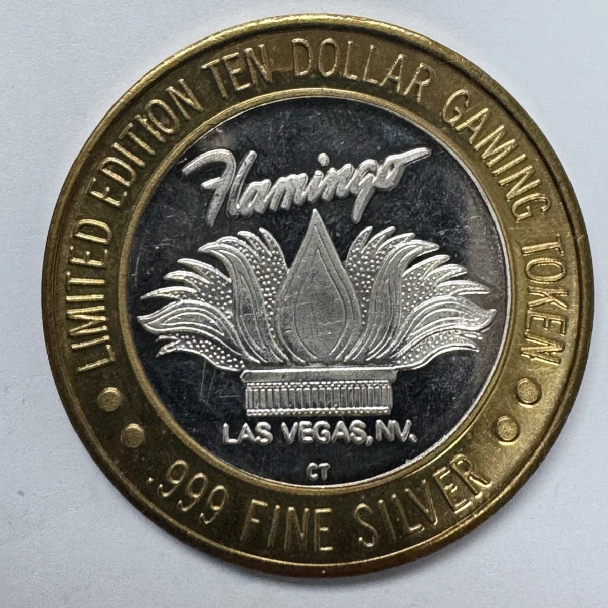 Silver Casino Chips In Collectible Casino Tokens for sale | eBay