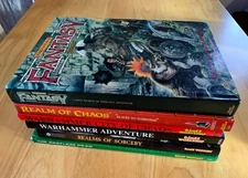 6 Volume Set !! WARHAMMER FANTASY ROLEPLAY 1st ED, Realm Of Chaos. Enemy Within