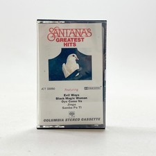 Santana's Greatest Hits Cassette 1974 Columbia White Rock Album