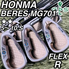 HONMA BERES MG701 Set de 7 fers à repasser R Flex clubs de golf droitiers