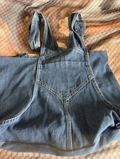 Handmade Upcycled Denim Overall jeans Bag Purse Pocketbook Eco-friendly Pockets