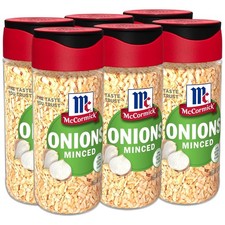 McCormick Minced Onions 2 oz Pack of 6 