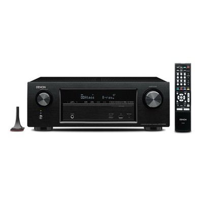Denon AVR-X1200W   7.2 AV-Receiver mit Dolby Atmos, WLAN, Bluetooth, AirPlay, 4K