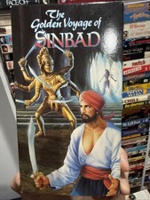 Golden Voyage Of Sinbad 1973 VHS Rare Early Release NON RENTAL LIKE NEW