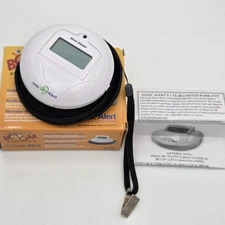 Sonic Alert Sonic Shaker SBP100 Vibrating Travel Alarm Clock | White