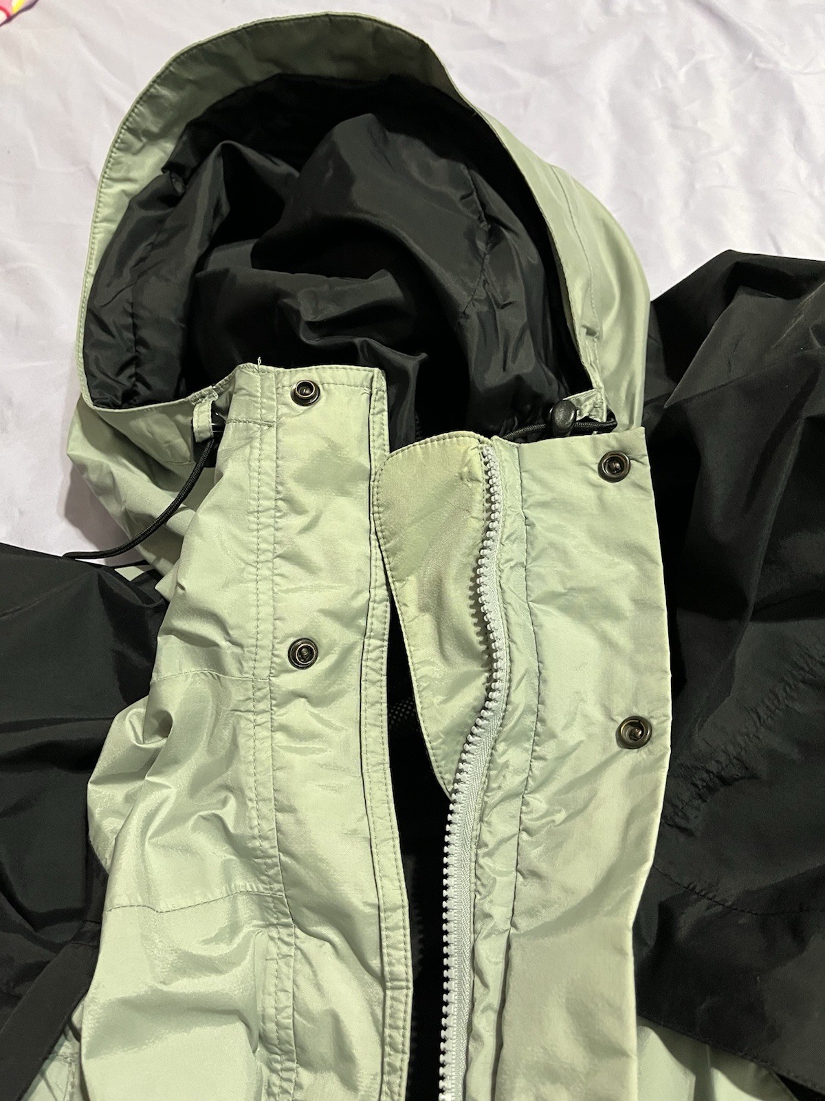 The North Face Men’s Mountain Light Jacket  Vintage -XL-Olive Grey-EUC-RARE image 3