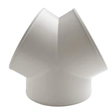 PVC Y Shape Ducting Splitter Connector for Efficient Airflow Distribution
