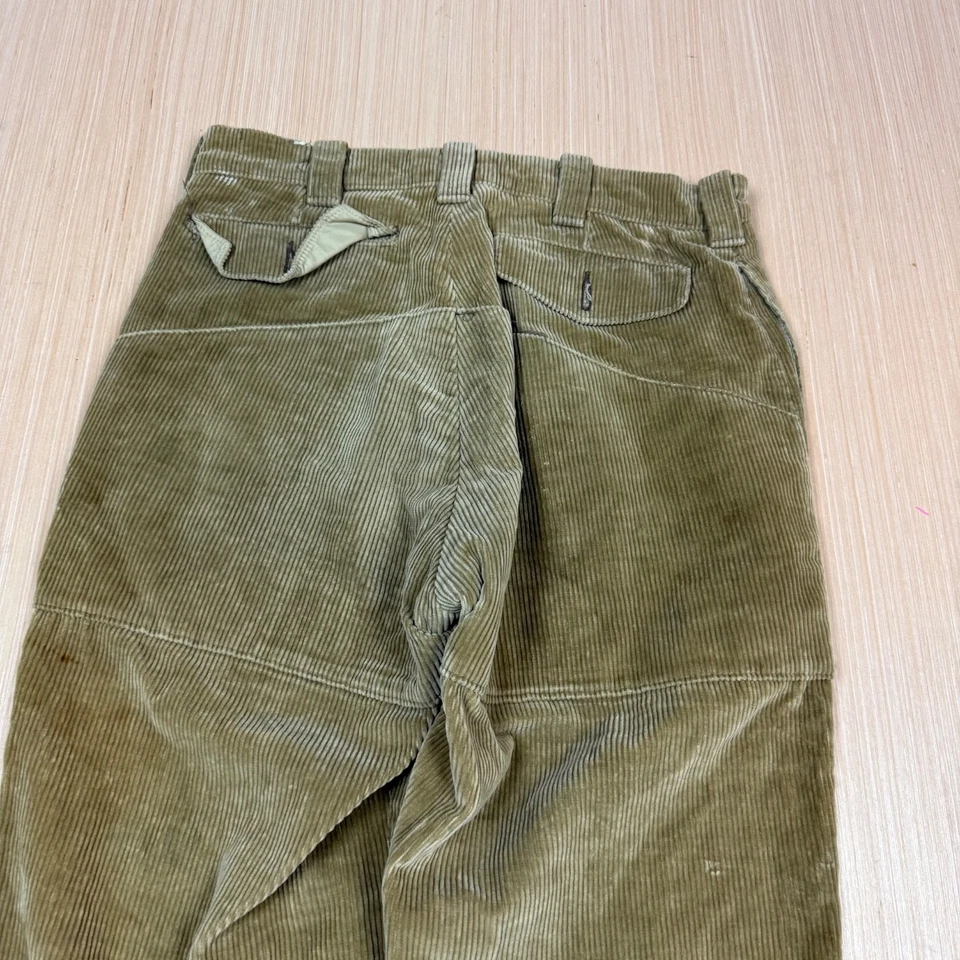 Pantalones de colección años 70 Woolrich Knickers pana garra cremallera para hombre 32x20 montar 1909 Foto 4 de 4