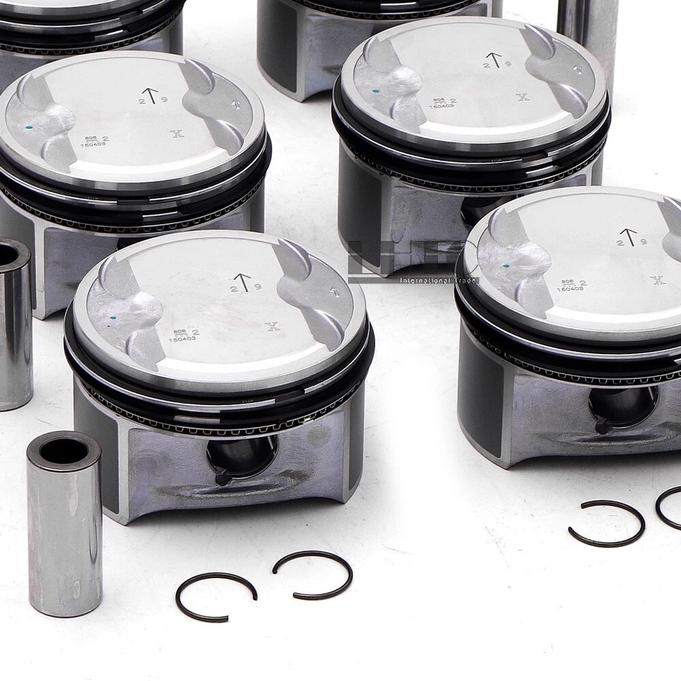 Juego de pistones y anillos Φ89,9 mm STD para Mercedes-Benz C240 E240 W203 W211 M112 2,6 Foto 3 de 4