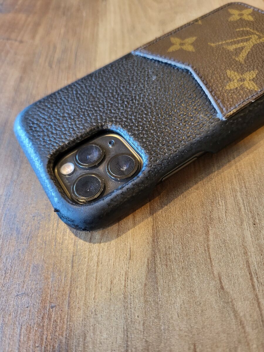 Case for iPhone 12 Pro Max - Louis Vuitton Black