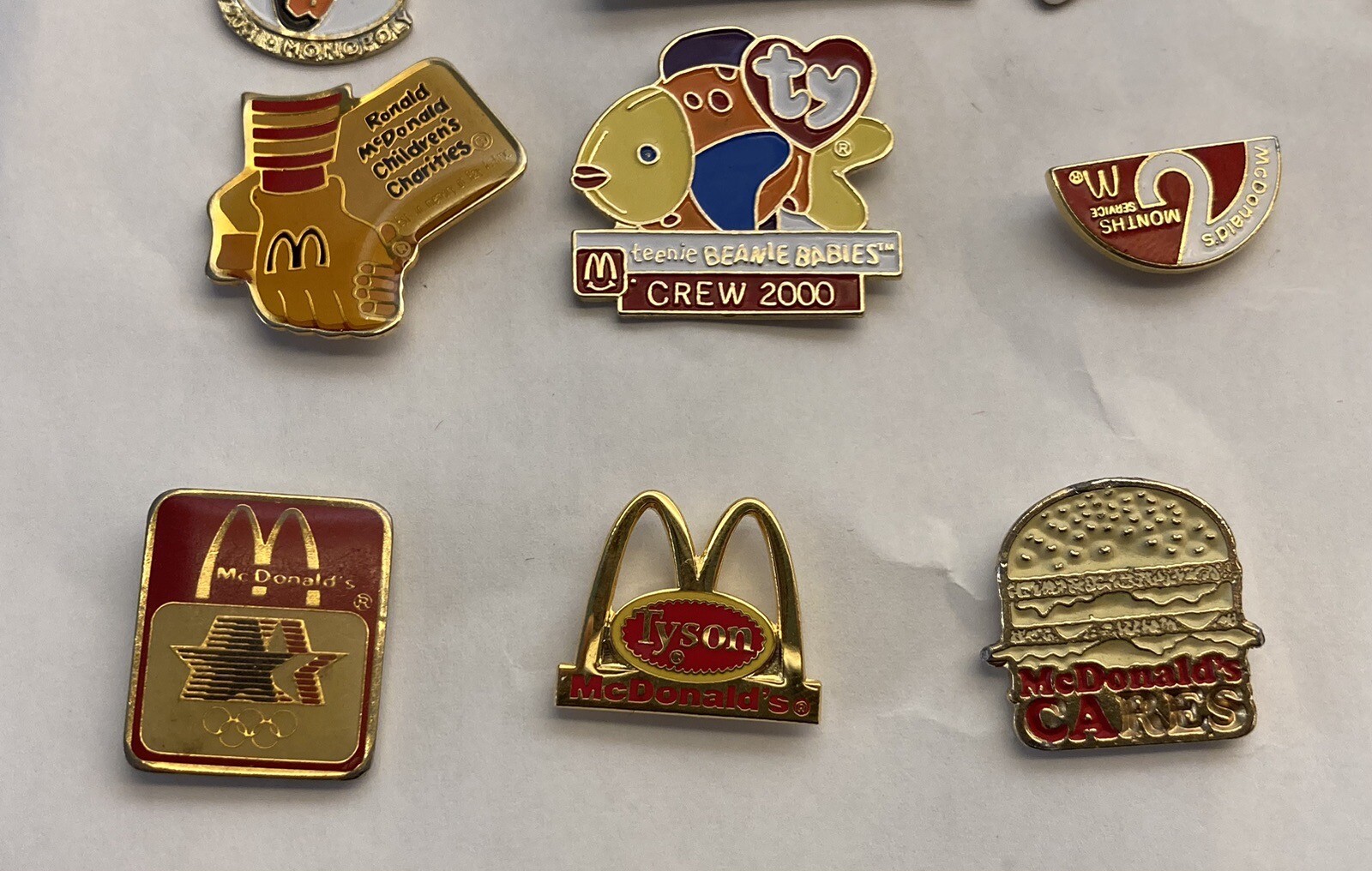 Vintage McDonald’s Pins ***Select One*** Price Is For 1 Individual Pin