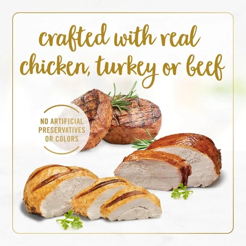 Purina Fancy Feast Geflügel & Rind Sauce Nass Katzenfutter Variety Pack, 3 Unzen Dosen - Bild 2 von 2