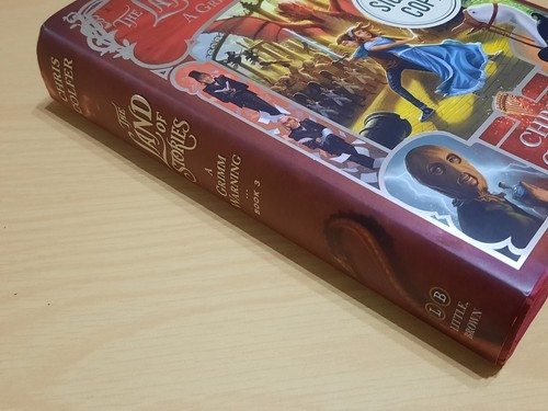 SIGNED Land of Stories Grimm Warning by Chris Colfer Brandon Dorman Art 2nd PRT - Picture 2 of 12