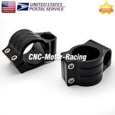 43mm Fork Clip Ons Handlebars Heads Mount Clamps Cnc 78 22mm Black Motorcycle 43mm Fork Clip Ons Handlebars Heads Mount Clamps Cnc 78 22mm Black Motorcycle